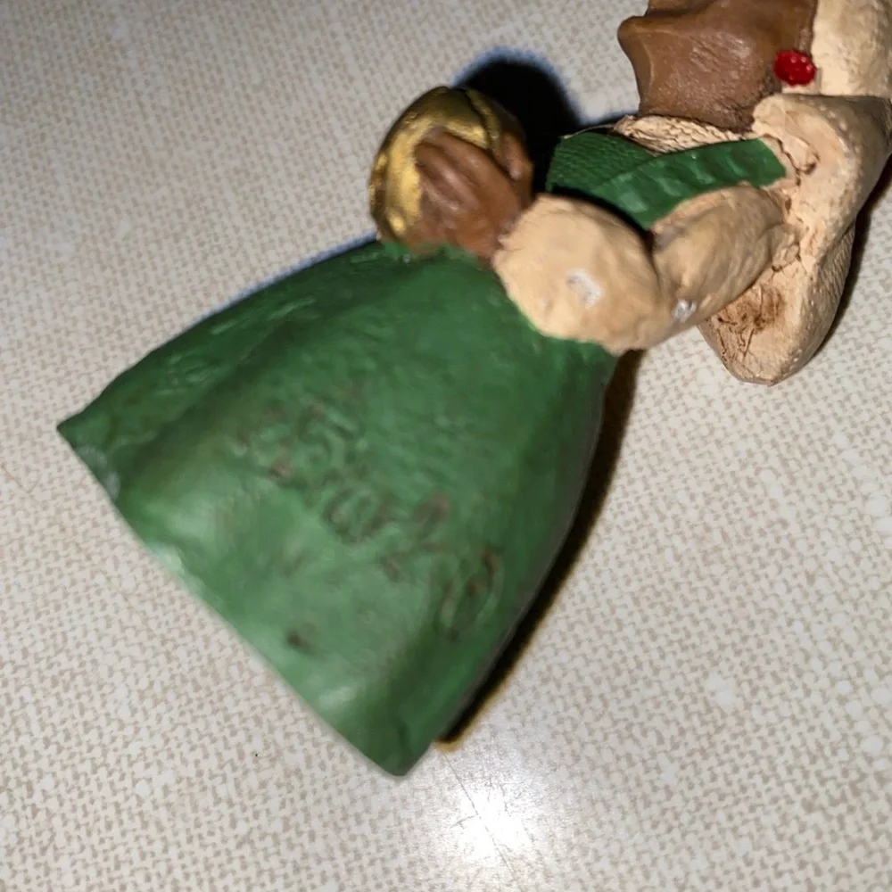 Vintage Tom Clark 1986  I‎ Jingle Lady Christmas Figurine Decoration